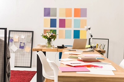 choosing office wall color