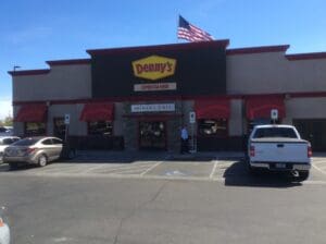 Denny's Restaurant Repaint After Photo
