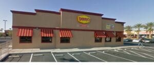 Denny's Restaurant Repaint Before Photo